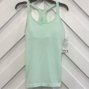 NWT Lululemon Ebb To Street Tank Top In Sea Mist Size 10